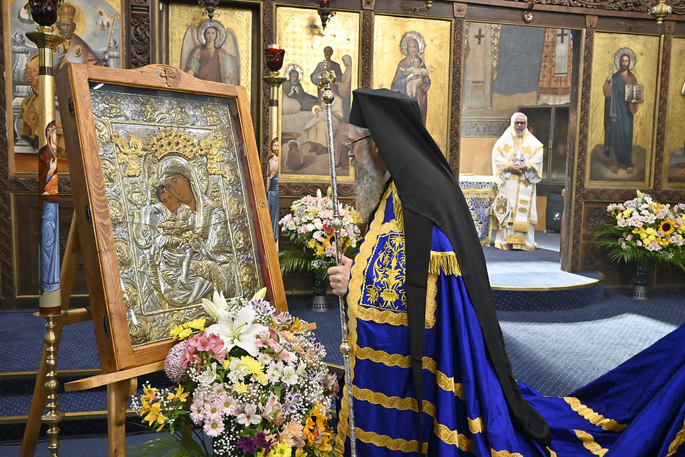 Съборна архиерейска Литургия за патронния празник на XXII Международен фестивал „Св. Богородица - Достойно есть“, Поморие 2026