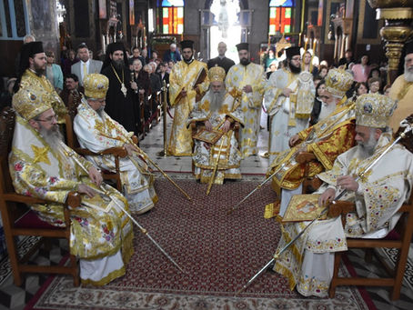 Неделя на Св. Мироносици и празник на Св. свщмчк Серафим в град Кардица