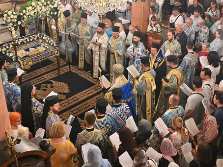 Опело на Пресвета Богородица в Пловдив