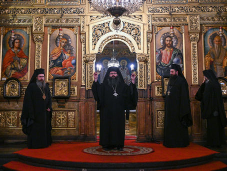 Първата част на Великия покаен канон на св. Андрей Критски съборно бе прочетена в храм "Св. Неделя"