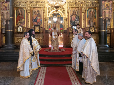 Василиева св. Литургия с архиерейско предстоене за Обрезание Господне в храм „Св. Неделя"