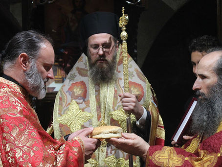 Архиерейска вечерня в храм „Св. Петка Самарджийска“, в чест на св. Петка Иконийска