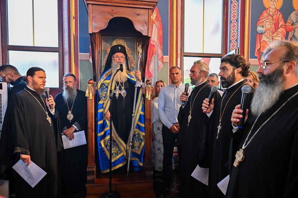 Обновление и Молебен канон на Пресвета Богородица в храм "Св. Николай" в Първомай