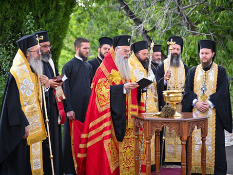 Откриване на новия път до Мулдавския манастир "Св. Петка"