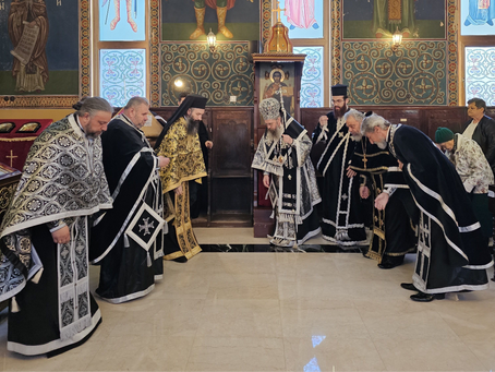 Преждеосвещена света Литургия и офикия в столичния храм „Св. Дух“