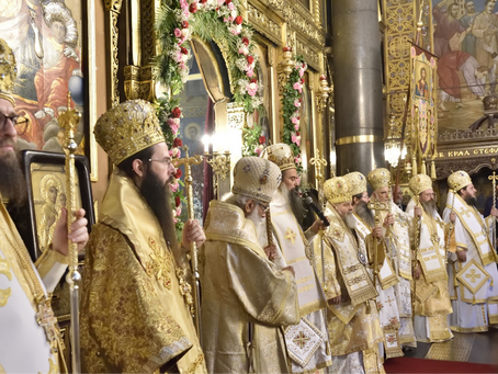 Първа литургия на Българския патриарх Даниил като Софийски митрополит – за празника на храм „Св. Неделя“