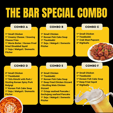 The Bar Special Combo