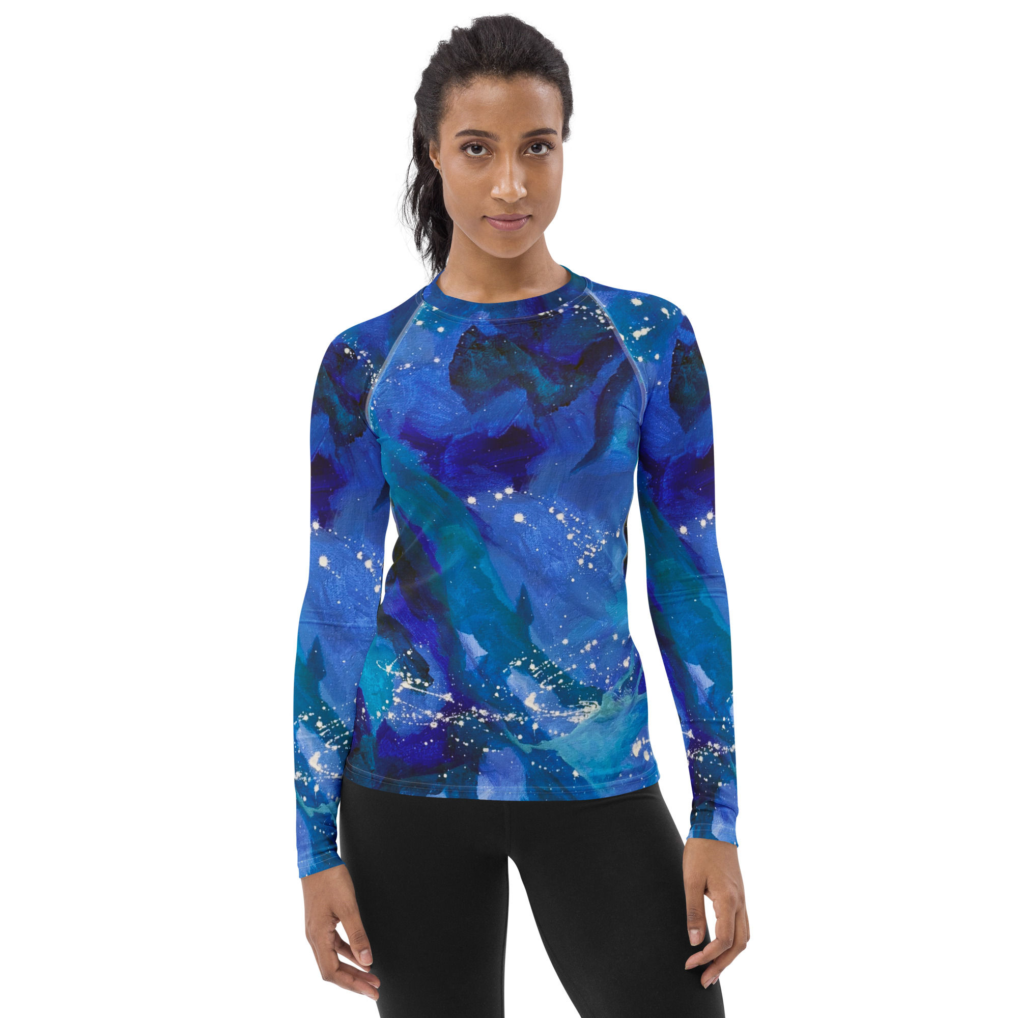 Galaxy Women's Rash Guard