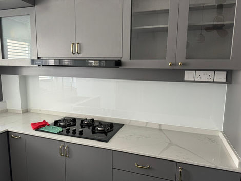 Glass Backsplash