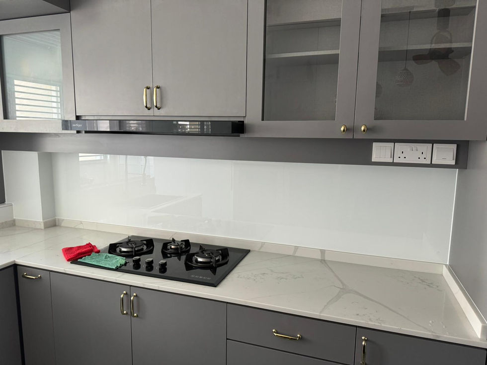 Glass Backsplash