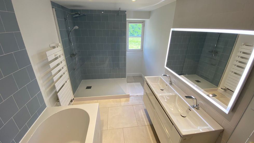Salle de bain de l’étage
