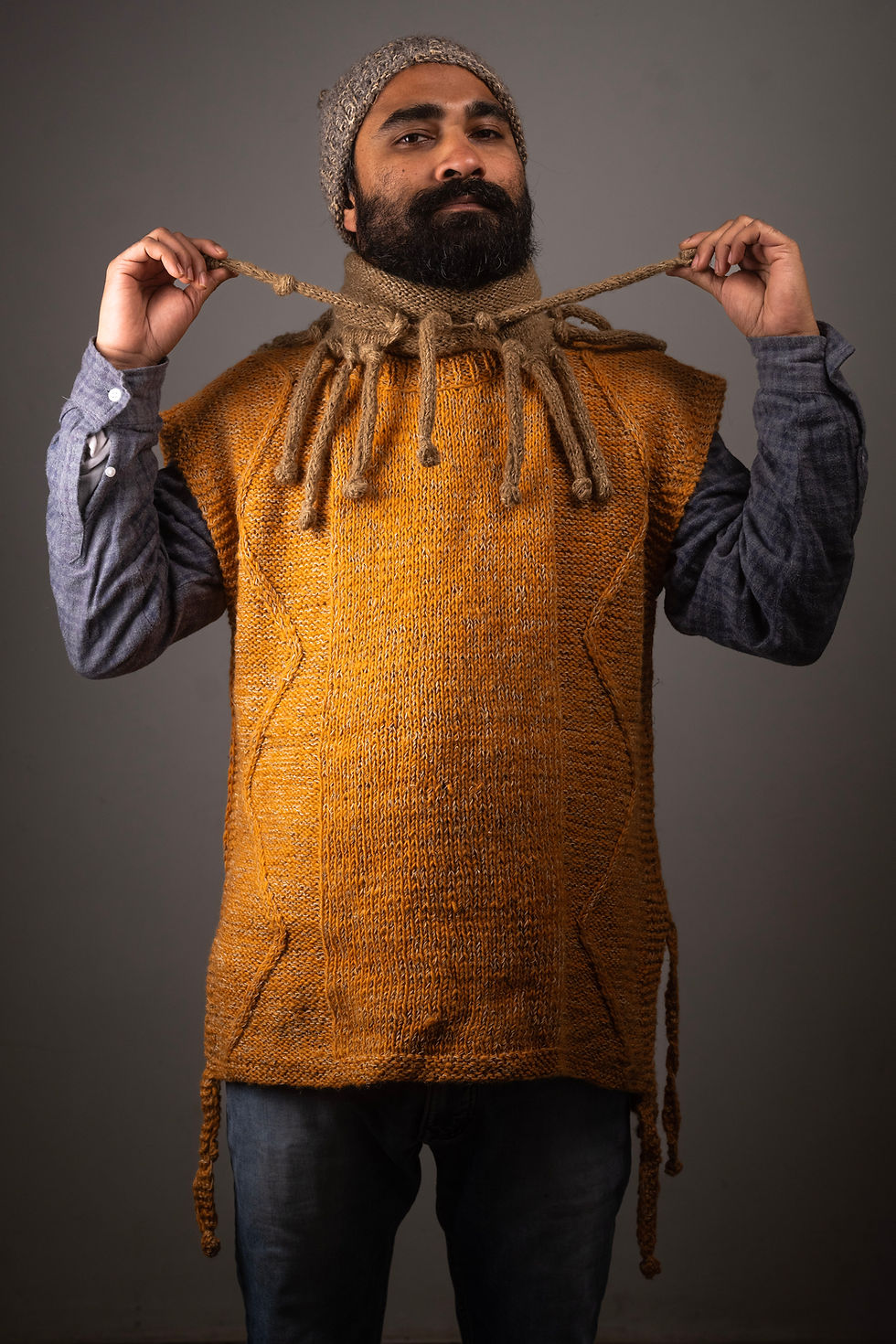 Thumbnail: Himalayan Hemp® HOOK Mind Flayer Jacket + Beanie + Snud