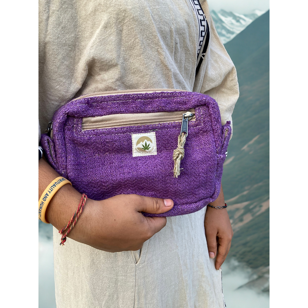 Thumbnail: Himalayan Hemp® Waist Belt Pouch