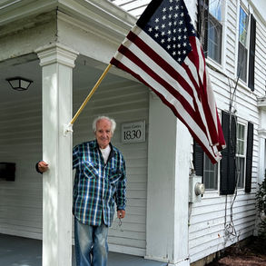 Youthful Veteran at Age 90 