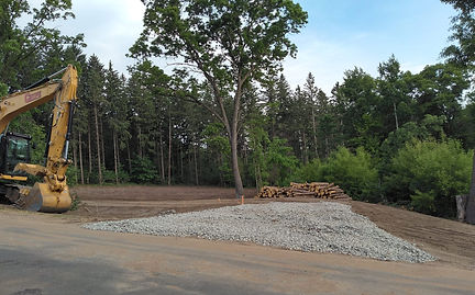 Cripe Excavating clearing a new home site in Eau Claire, WI.jpg