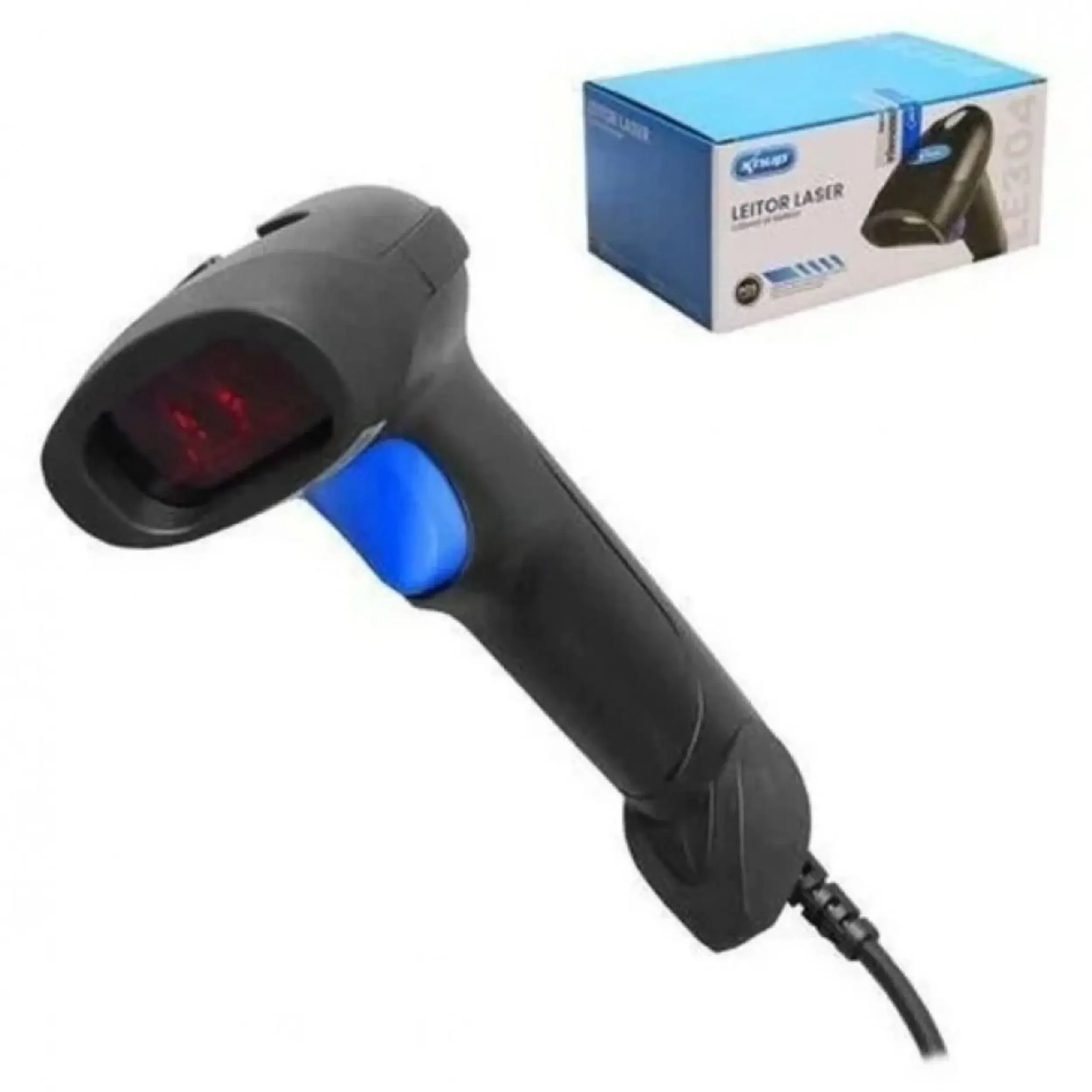 LEITOR CODIGO DE BARRAS LASER KNUP