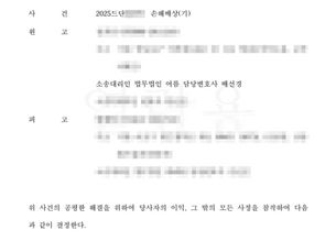 혼인 유지 상태로 상간녀 위자료 2천만 원 인정