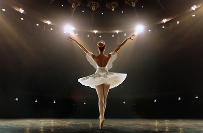 Ballet Dancer On Stage.png