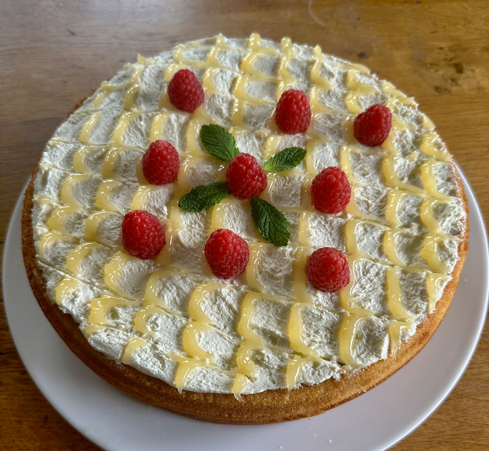 Lemon and Almond Cake 