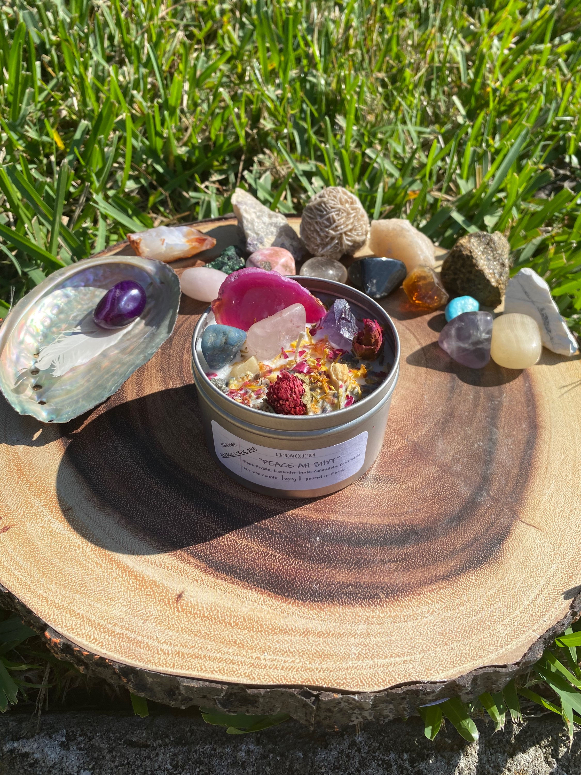 Royal Peace Intention Candle