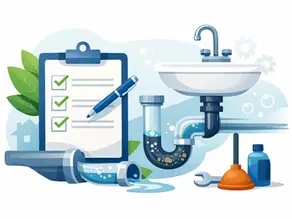 Preventative Drain Maintenance Checklist