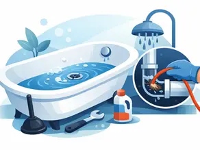 How to Fix Slow Draining Bath Problems