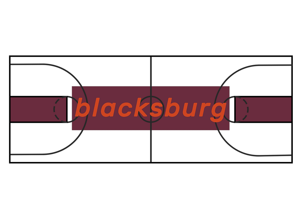 Thumbnail: Virginia Tech University hokies Blacksburg terror dome football wrestling basketball custom shirt