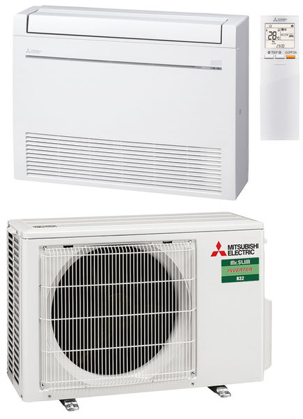 Mitsubishi Electric SUZ-M25VA2 + MFZ-KT25VGK padlóálló monosplit szett termékfotó
