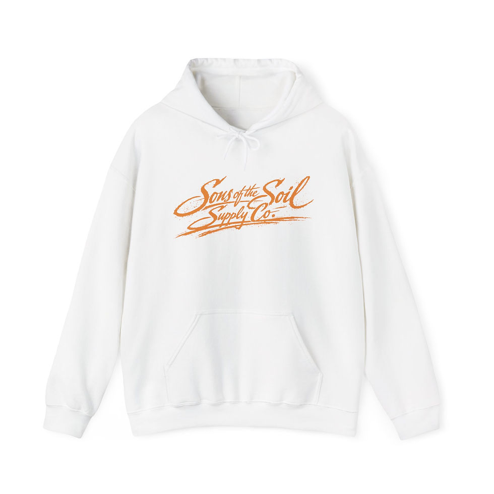 Thumbnail: Hoodie — "Sons of the Soil Supply Co." Script Logo Pullover