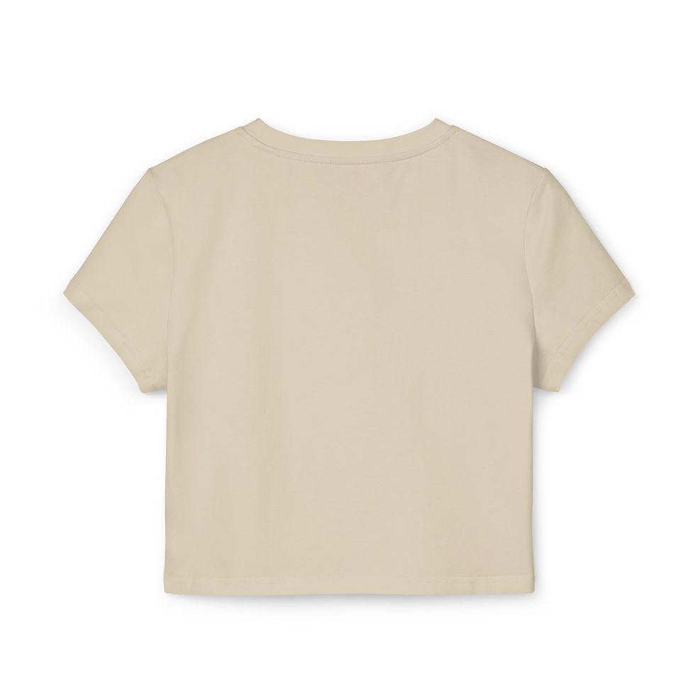 Thumbnail: Sons of the Soil Graphic Baby Tee – Rustic Camping Axe Emblem