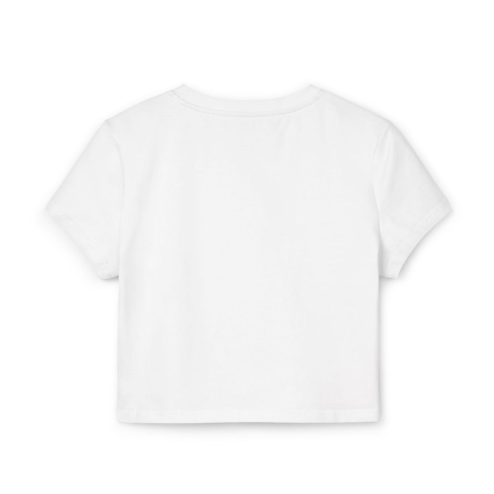 Thumbnail: Sons of the Soil Graphic Baby Tee – Rustic Camping Axe Emblem