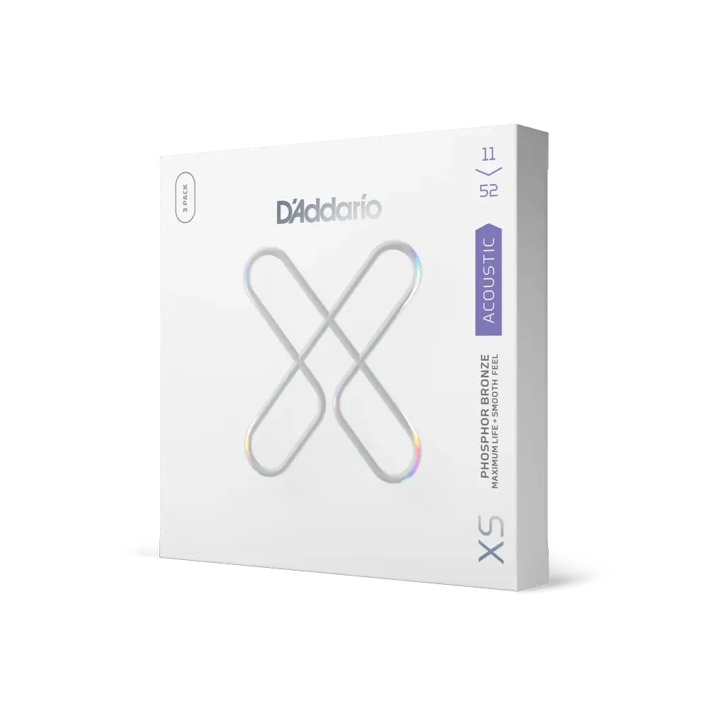 Jogo de cordaspara guitarra acústica D'Addario XSAPB1152-3P