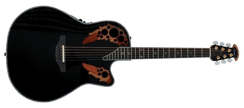 Guitarra Electro-Acústica Custom Elite Lx Usa Ovation5