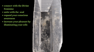 Lemurian Seed Crystals: increase your pleasure by illuminating your cells