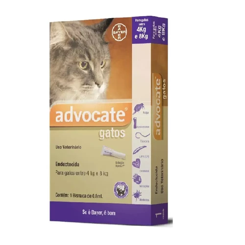 Antipulgas Advocate Gatos 4 A 8 Kg AGROSHOW ECOMM antipulgas-advocate-gatos-4-a-8-kg-agroshow-ecomm