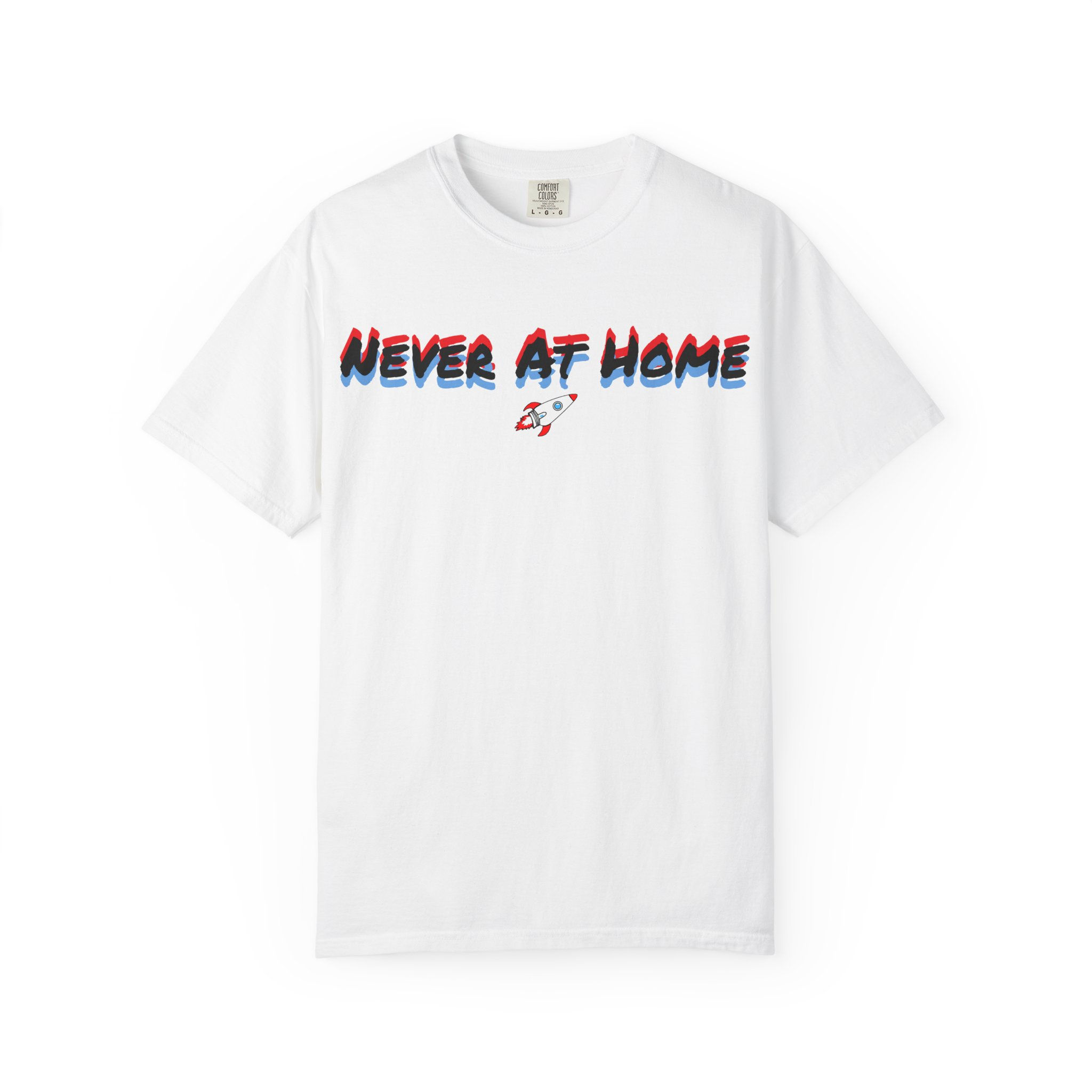 Never At Home Blur Tee