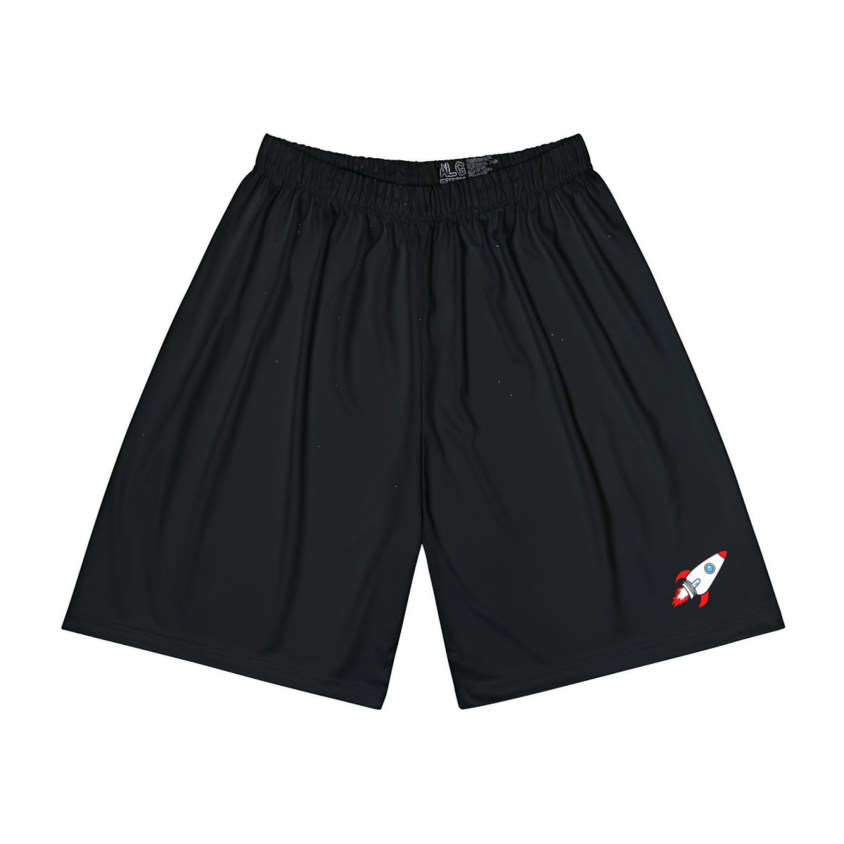 Never At Home Men’s Gym Shorts (Black)