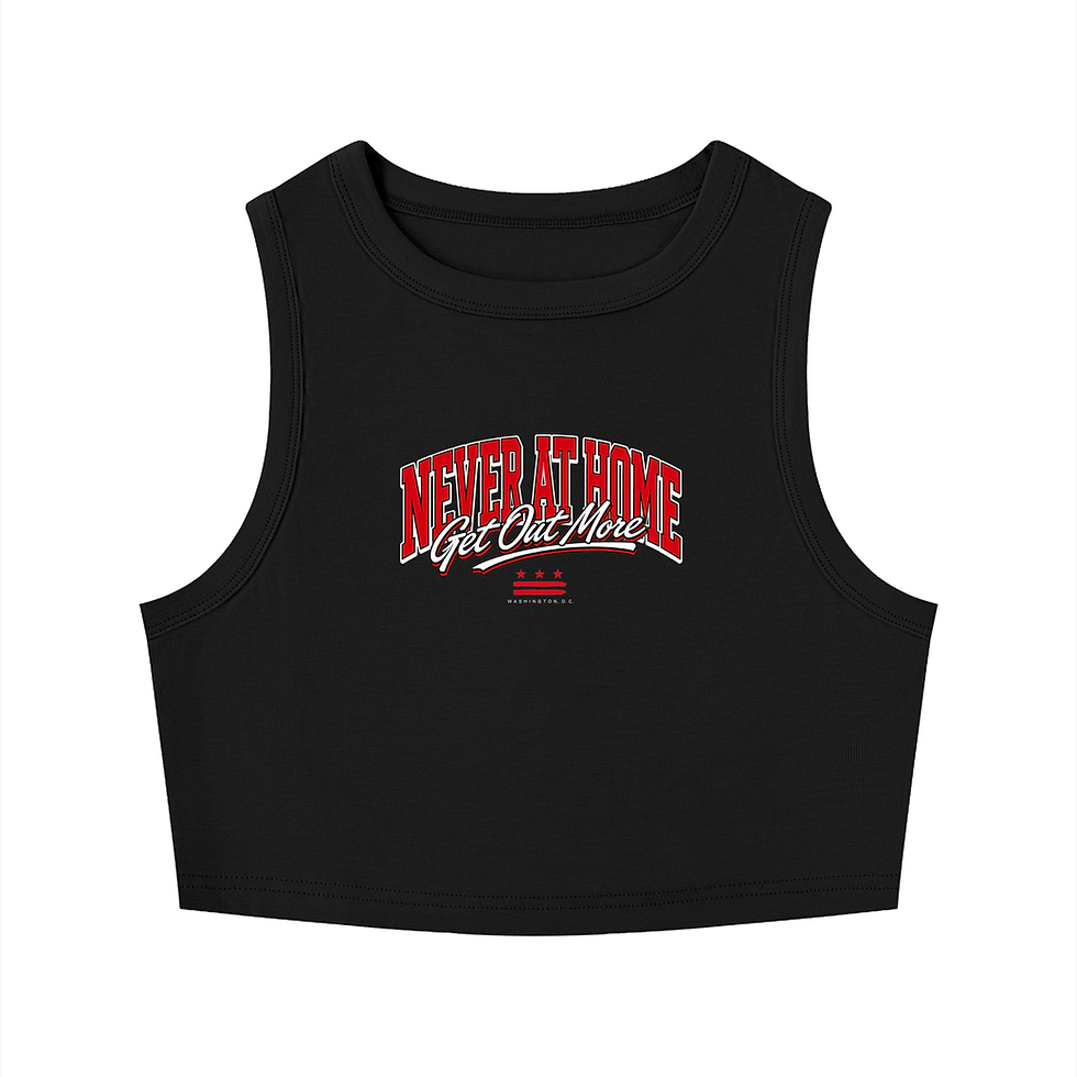 Thumbnail: Never At Home D.C. Crop Tank Top