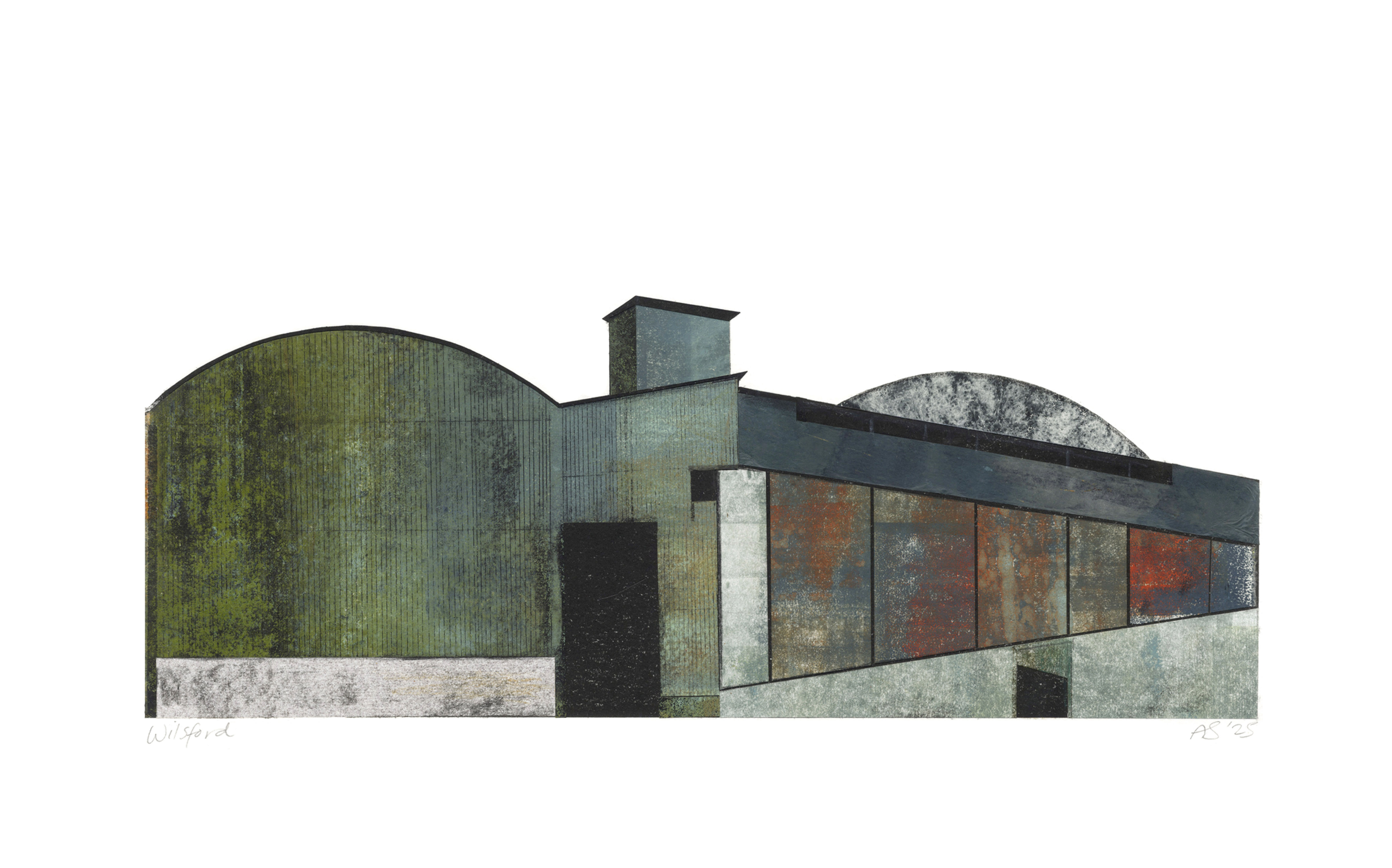 Framed Collage 'Wilsford'