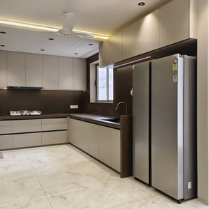 Cuisine laque mat haut de gamme sur mesure à Saint Paul de Vence