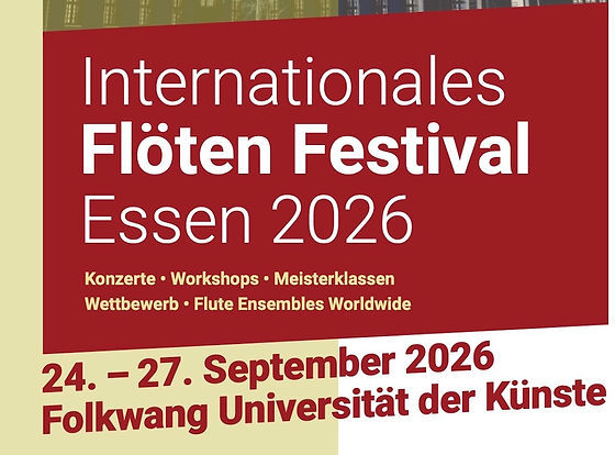 German International Flute Festival 2026