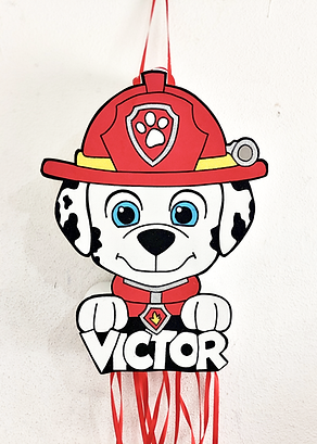 Piñata infantil patrulla canina