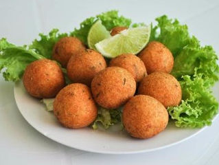Bolinhos Crocantes de Bacalhau