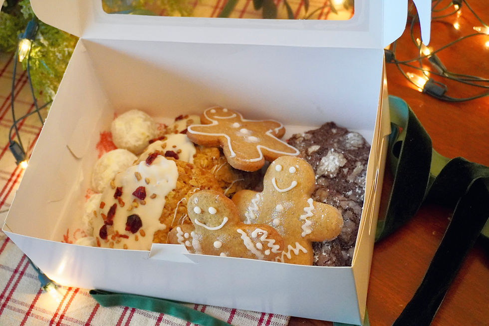 Caja surtida de galletas