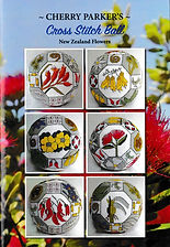 New Zealand Flowers Cross Stitch Ball