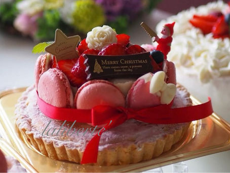 クリスマスケーキのチラシ