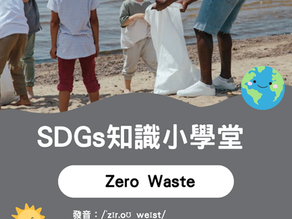【SDGs知識小學堂】🌱 你的生活能做到「零浪費」嗎?從今天開始,成為地球守護者!