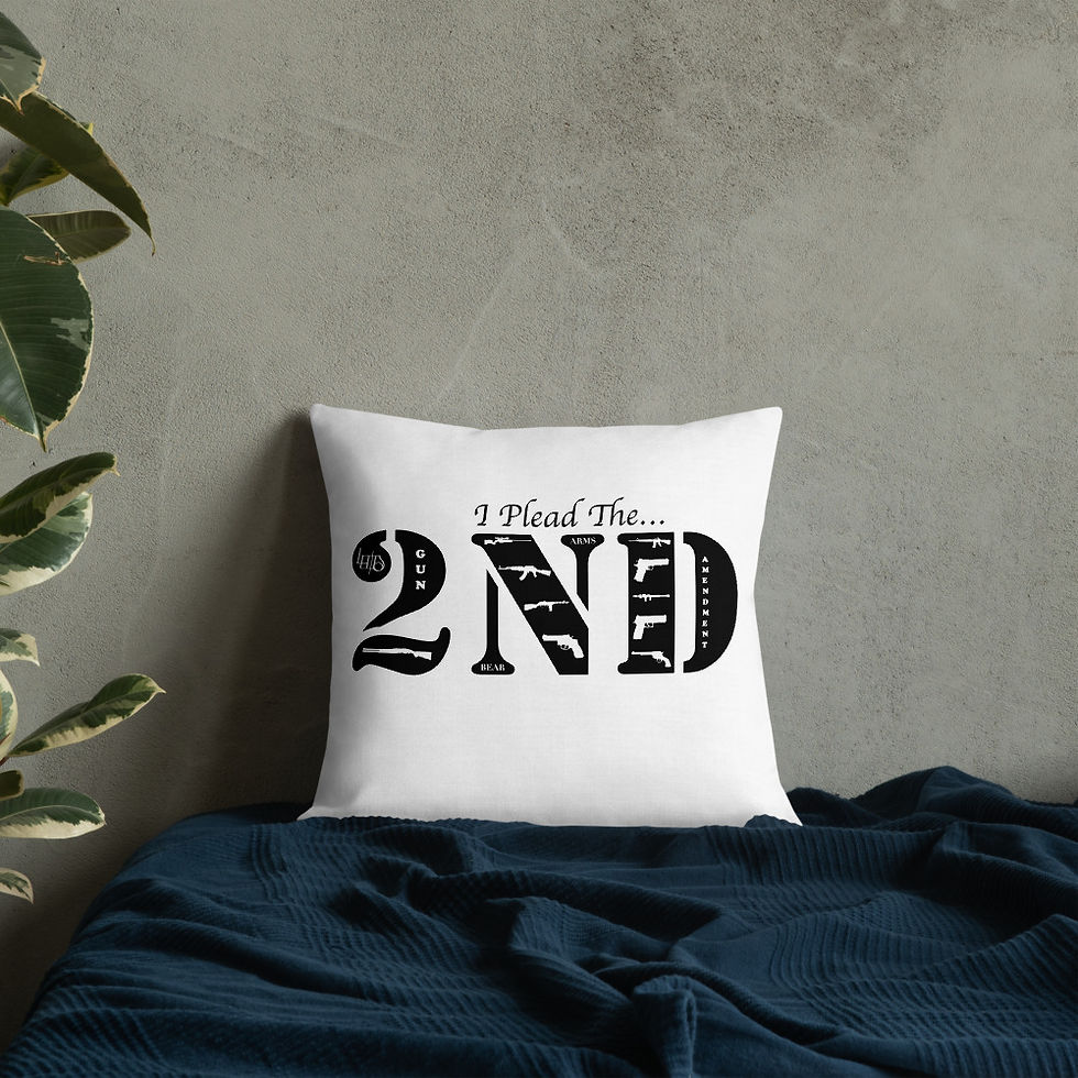Thumbnail: Lewdo: I Plead the 2ND (White) Premium Pillow