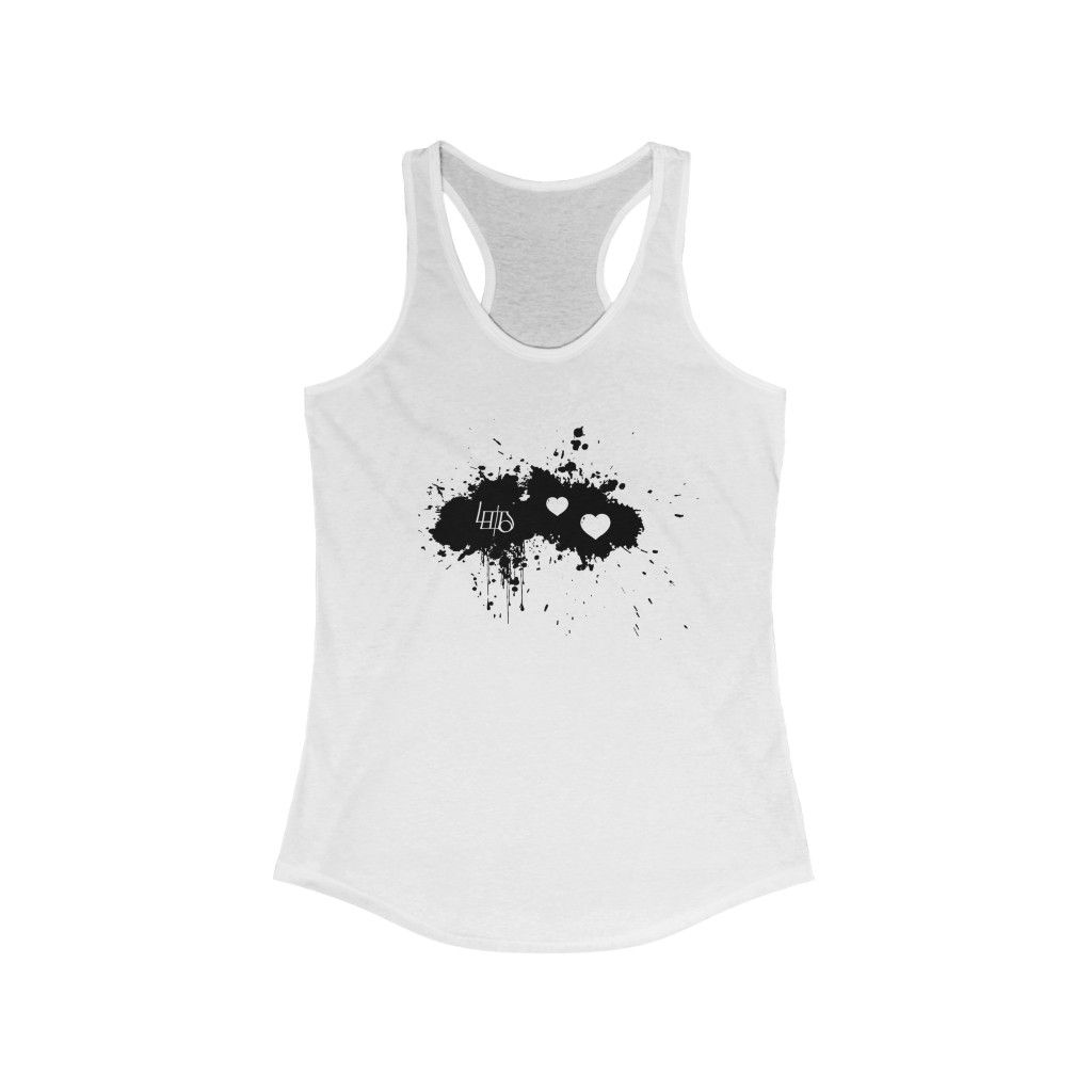 Lewdo: Love Spill (Women's Ideal Racerback Tank)