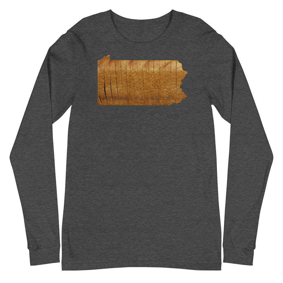 Thumbnail: Lewdo: Pennsylvania Bred (Men's Unisex Long Sleeve Tee)